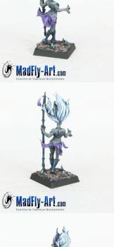 Dark Elf Sorceress by MadFlyArtStudio