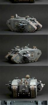 Black legion land raider by Juan