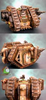 Pre Heresy Death Guard Mk1 Land Raider Barbarus by Home Of CadaveR