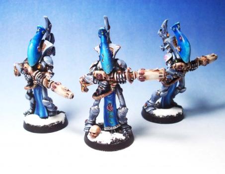 Eldar Wraithguard and Commander by uglyamericanV1.5