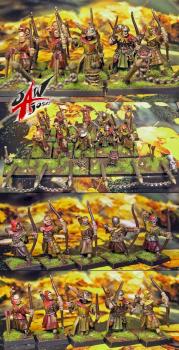 Bretonnian bowmen by josez