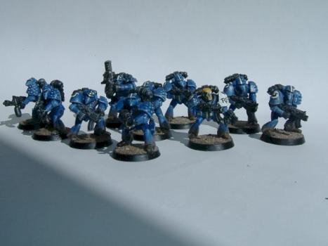 ultramarines Tac Squad 1 by hubbabubba