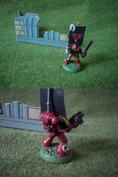 Veteran Sergeant (Blood Angels) by Firestar