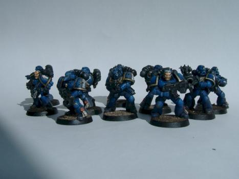 Ultramarine tac squad 2 by hubbabubba