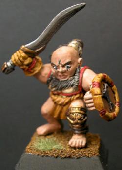 Female Dwarf from Magpie Minis by DM of Doom