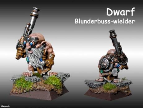 Dwarf Blunderbuss-wielder by Memnoch