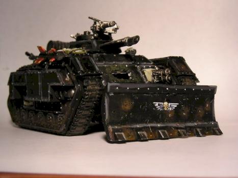 Imperial guard Chimera troop transport. by matthew5276