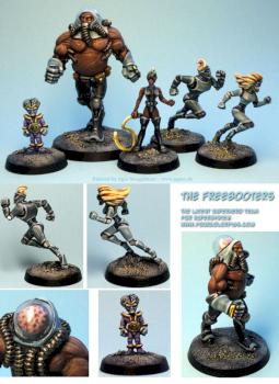 The Freebooters - Latest Superhero team for Supersystem by Agis