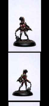 Reaper Miniatures Female Hellborn Warrior by The_Iron_Painter