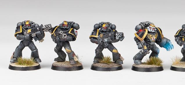 Red Scorpions - Sternguard Veterans with Veteran Sergeant Haas by d0m