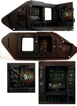 Land Raider Interior by w0rm