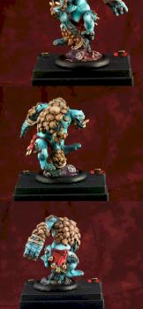 Trollbloods Earthborn Dire Troll Heavy Warbeast by jabbayoda