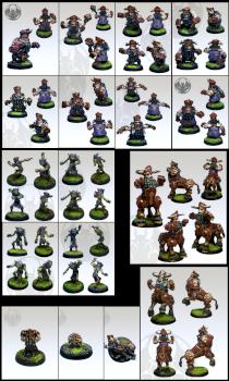 Blood bowl Chaos dwarfs by axia