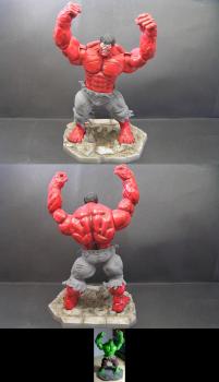 Red Hulk by Mi³ek