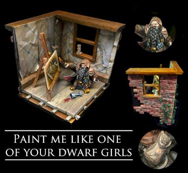 Paint me like one of your dwarf girls by Darthmarsh