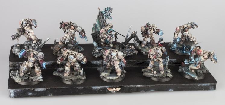 Deathwing Squad Bronze Golden Demon 2016 Europe by ellis_esquire