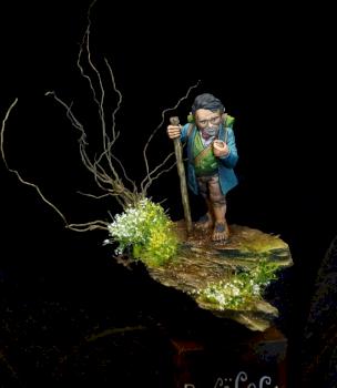 Rivanuk, traveller halfling by greengobbo