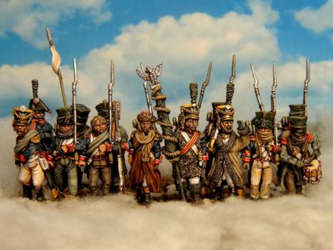 28mm polish infantry from Moscow retreat by Thau