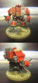 Blood Angels- Forge World MK IV Venerable Dreadnought by izzy_40k_painting