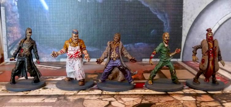 Zombicide VIP zombies by tkdtony