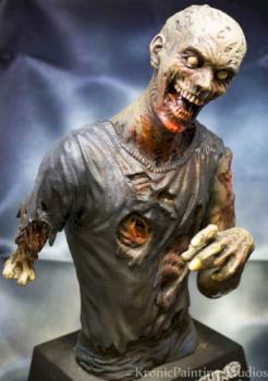 The Walking Dead Statue by Kronicpainting