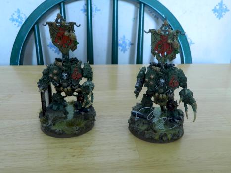 forgeworld nurgle dreadnaughts by nightork