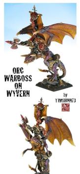 GW Warhammer Orc Warboss On Wyvern Conversion by timshinn73