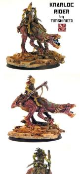 2006 Baltimore Golden Demon 40K Large First Cut Knarloc Rider by timshinn73