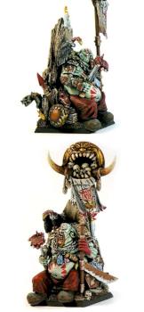 GW Warhammer Ogre Kingdoms Standard Bearer by timshinn73