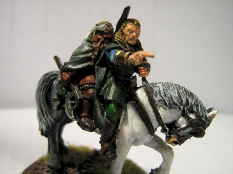 Legolas and Gimli mounted by Dictionaryeater