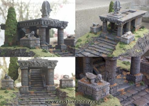 Runins of Amon Hen by www.CustomHobby.com