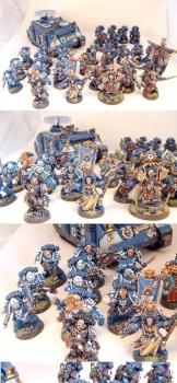 Ultramarine Force Part 2 by darkartminiatures