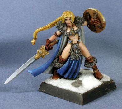 Female Viking Warrior by AllTerrainMonkey