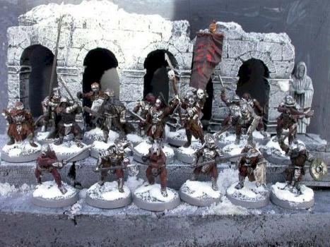 lord of the rings Uruk-Hai 300pt army by darkrealm miniatures