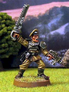 Cadian Lieutenant by Fenran