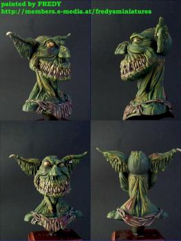 GOBLIN BUST more fiews by fredy