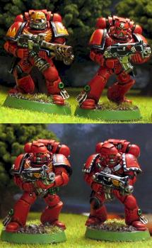 Blood Angels tac marines by Fenran