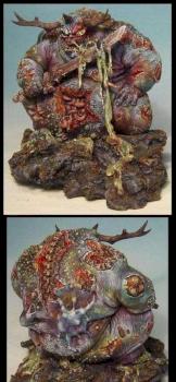 Glavious, demon mageur de nurgle, etape 2/3 by jeremie