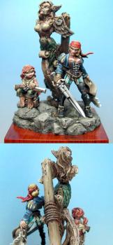 LIM 007 5th Anniversary Miniature - Pirate Captain by Avicenna