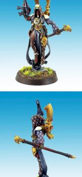 Eldar Harlequin Shadowseer by Alxin