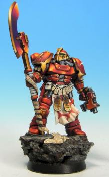 Pre-heresy Thousand Sons Marine by QiaoZhong