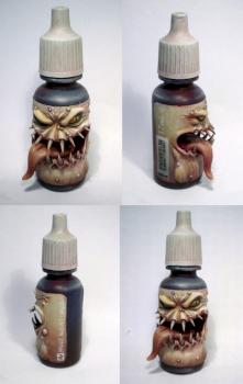 Bottlemonster (painted version) by P.F