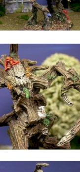 Wood Elves Tree Kin by darkrealm miniatures