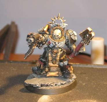 Terminator Chaplain WIP by kabaddon