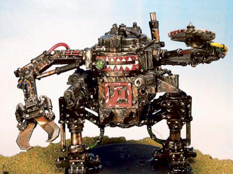 Ork Dreadnought by Sukigod