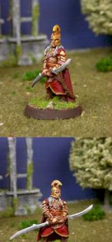 Lord of the Rings High Elf captain by darkrealm miniatures