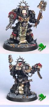 Black Templars Chaplain by MariuS