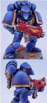 Ultramarine Space Marine by CaptNarcissisto