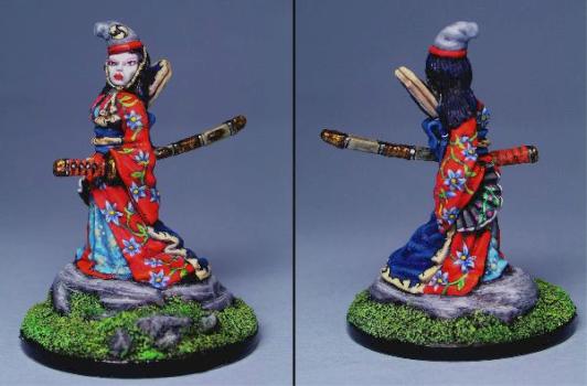 Female Samurai / Geisha by vikotnik