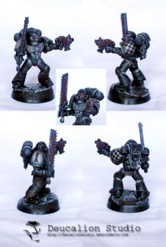 Space Marine (2nd view) by Deucalion